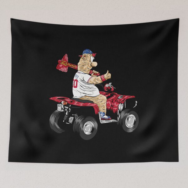 Item preview, Quad-Bloop Funny Race Mascot Braves  designed and sold by Space-Engine.