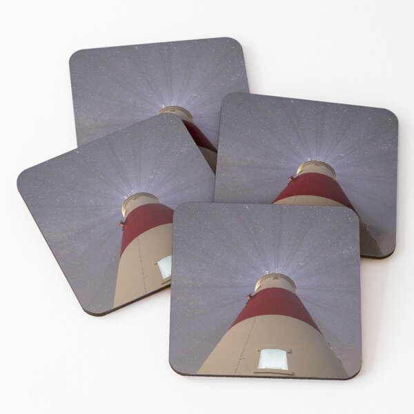 Item preview, Portland Bill Lighthouse on a starry night designed and sold by Aham Photos.