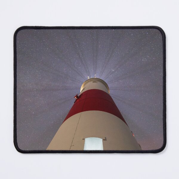 Item preview, Portland Bill Lighthouse on a starry night designed and sold by Aham Photos.