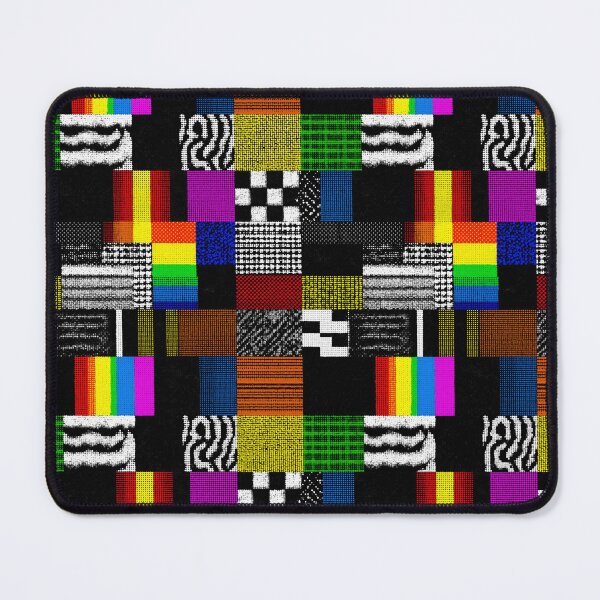 Item preview, Retro Glitchcore Patchwork Digital Quilt Pattern designed and sold by Prismatect.