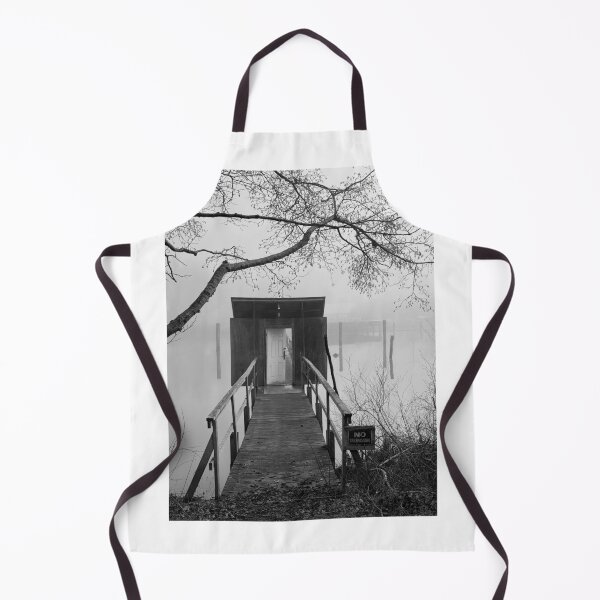 Item preview, Misty Dock in Black and White designed and sold by veraD58.
