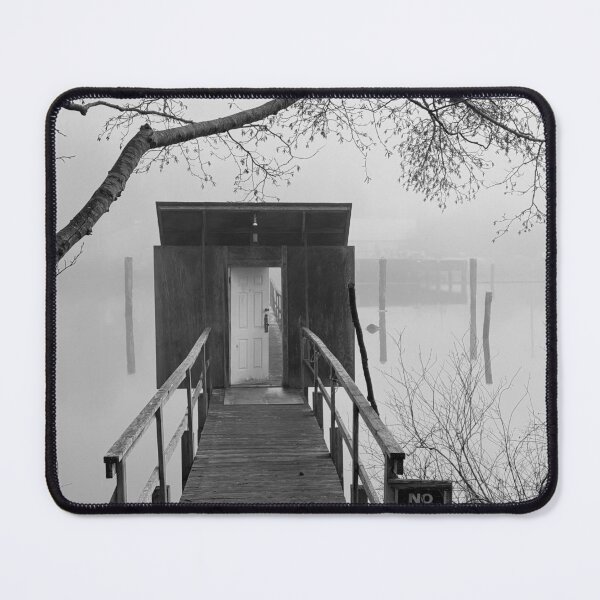 Item preview, Misty Dock in Black and White designed and sold by veraD58.