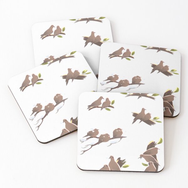 Item preview, Mourning Dove Poses  designed and sold by inkwish.