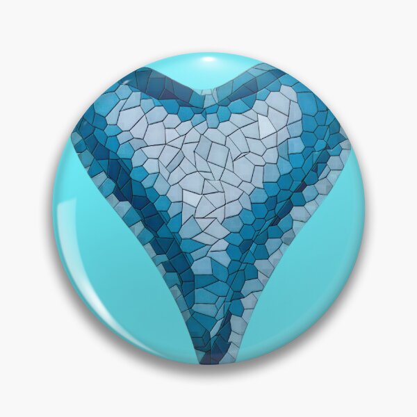 Item preview, Cold cracked heart symbol designed and sold by Alan-David.