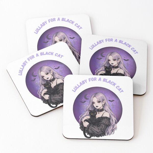 Item preview, Lullaby for a Black Cat designed and sold by Lavender-Kitty.