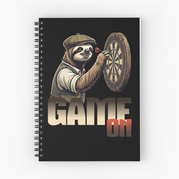 Item preview, Cool sloth plays darts designed and sold by ReneMM.