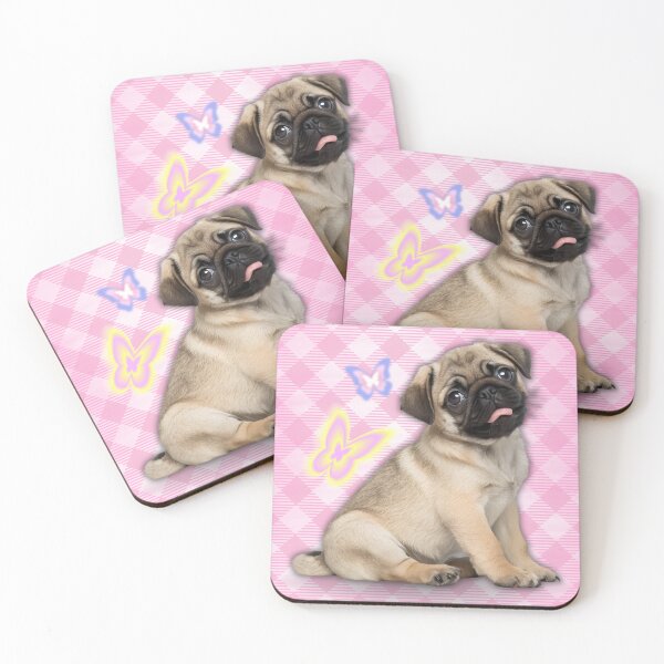 Item preview, Y2K Cute Pug Puppy - Early 2000s Style designed and sold by lydsshop.