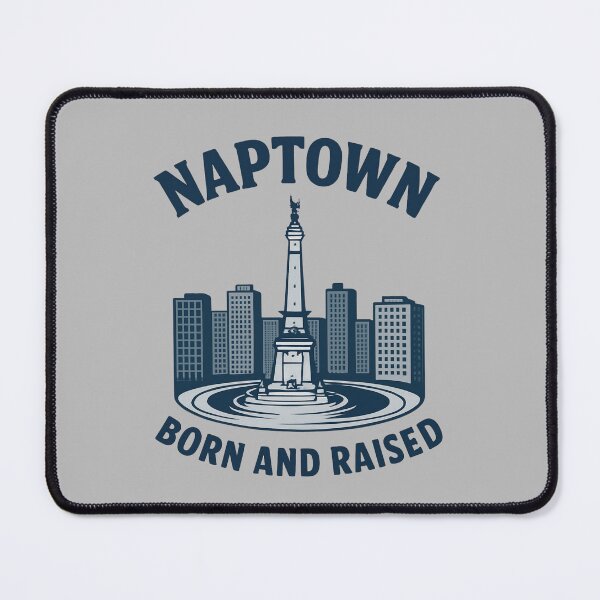 Item preview, Naptown Born and Raised Indiana  designed and sold by JunesNest.