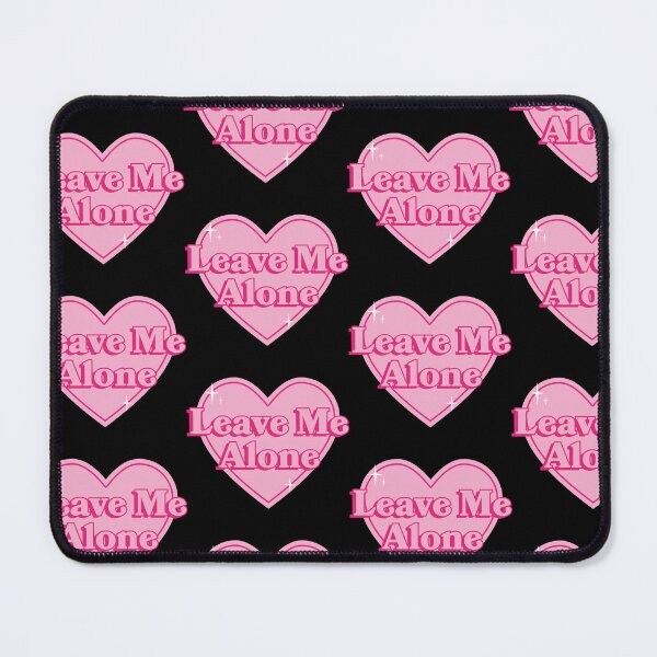 Item preview, Leave Me Alone – Cute Anti Valentine Pink Heart Design designed and sold by New-Blood.