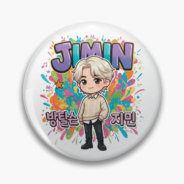Item preview, BTS Jimin Chibi Fanart - Soft Aesthetic Cream Sweater Art designed and sold by Polarisofficial.