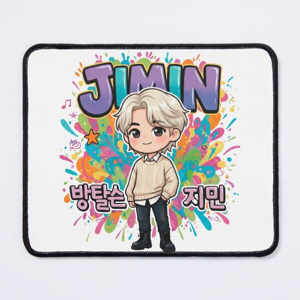 Item preview, BTS Jimin Chibi Fanart - Soft Aesthetic Cream Sweater Art designed and sold by Polarisofficial.