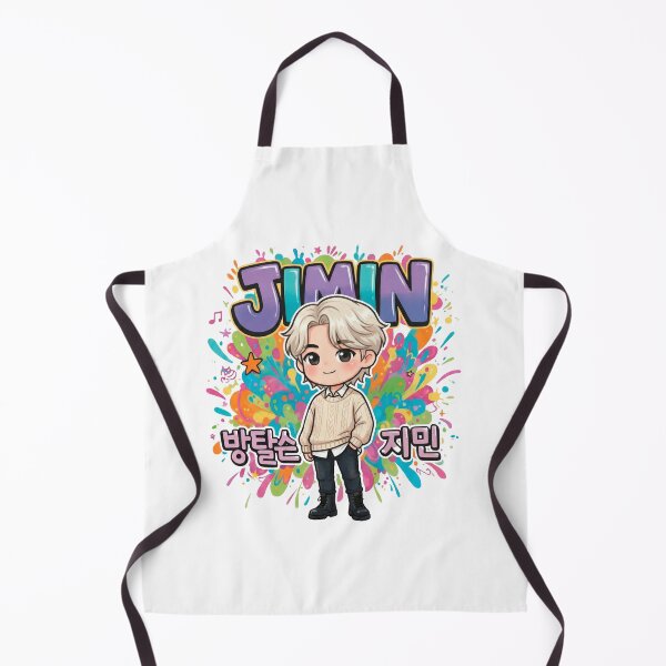 Item preview, BTS Jimin Chibi Fanart - Soft Aesthetic Cream Sweater Art designed and sold by Polarisofficial.