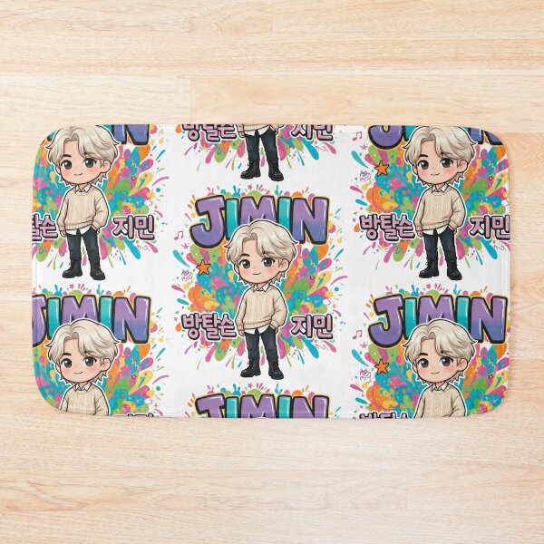Item preview, BTS Jimin Chibi Fanart - Soft Aesthetic Cream Sweater Art designed and sold by Polarisofficial.