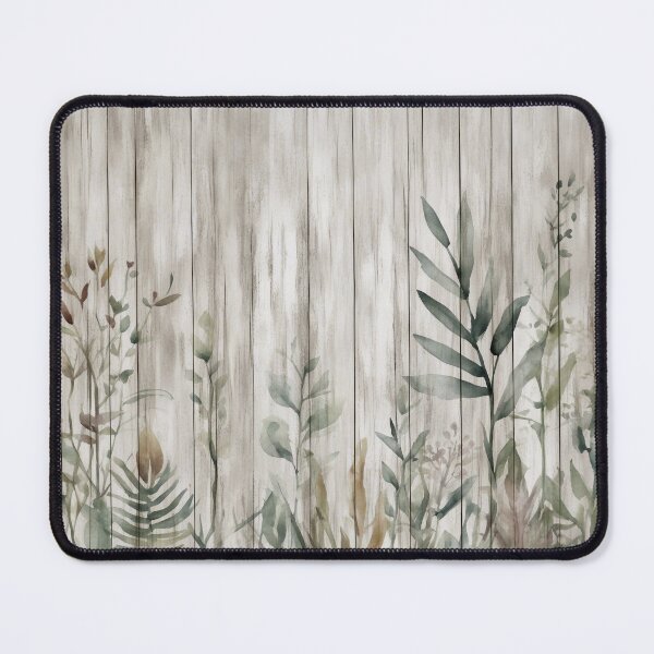 Item preview, Watercolor plants on Wood Design 361 designed and sold by artbylucie.