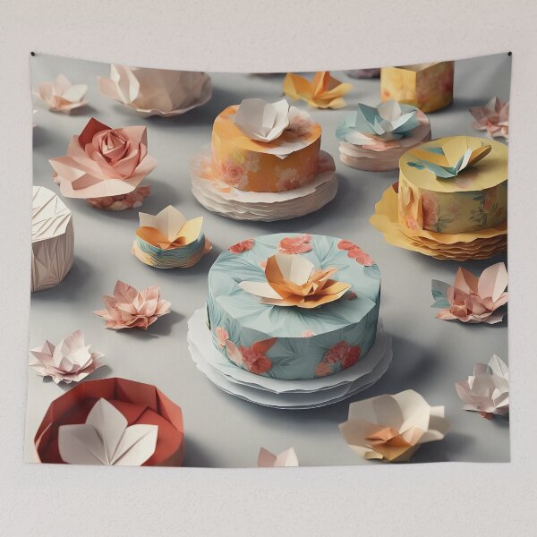 Item preview, Origami Art - A Celebration of Cakes designed and sold by ArtfulFolds.