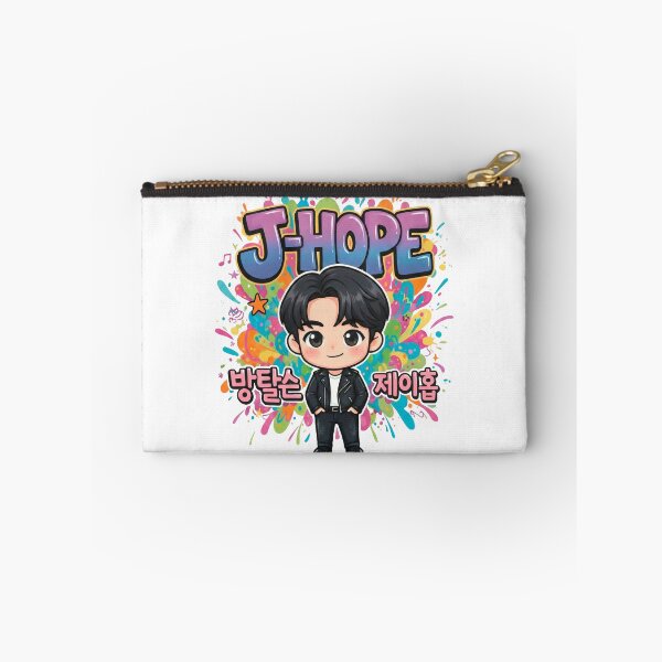 Item preview, BTS J-Hope Chibi Fanart - Hope World Colorful Splash Art designed and sold by Polarisofficial.