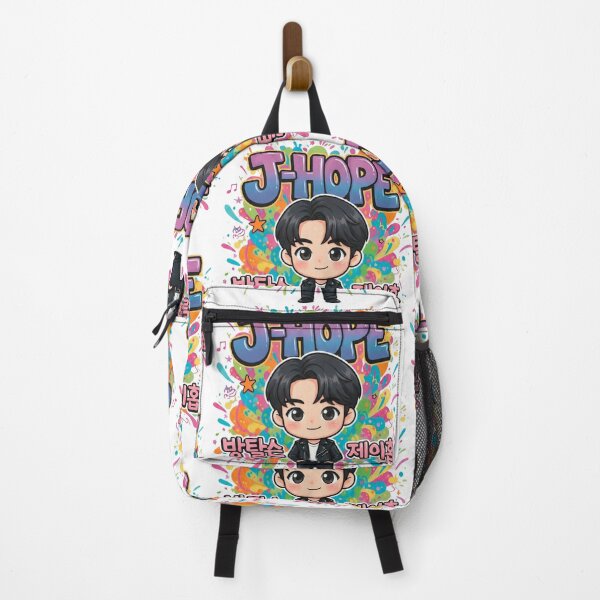 Item preview, BTS J-Hope Chibi Fanart - Hope World Colorful Splash Art designed and sold by Polarisofficial.
