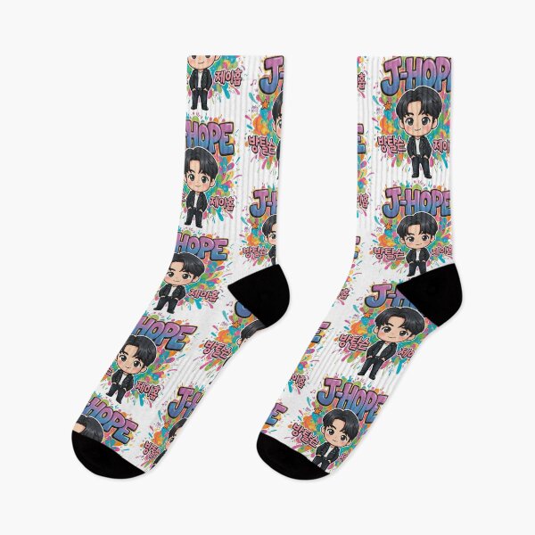 Item preview, BTS J-Hope Chibi Fanart - Hope World Colorful Splash Art designed and sold by Polarisofficial.