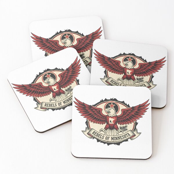 Item preview, Minnesota Rebel Rebels of Minnesota Eagle Vintage Art designed and sold by Uglyandcute.