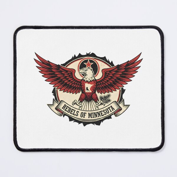 Item preview, Minnesota Rebel Rebels of Minnesota Eagle Vintage Art designed and sold by Uglyandcute.