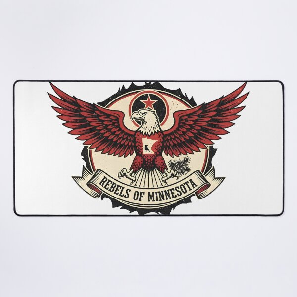Item preview, Minnesota Rebel Rebels of Minnesota Eagle Vintage Art designed and sold by Uglyandcute.
