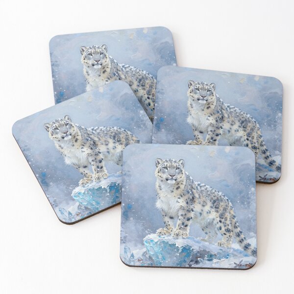Item preview, Snow leopard designed and sold by LilithsDesires.