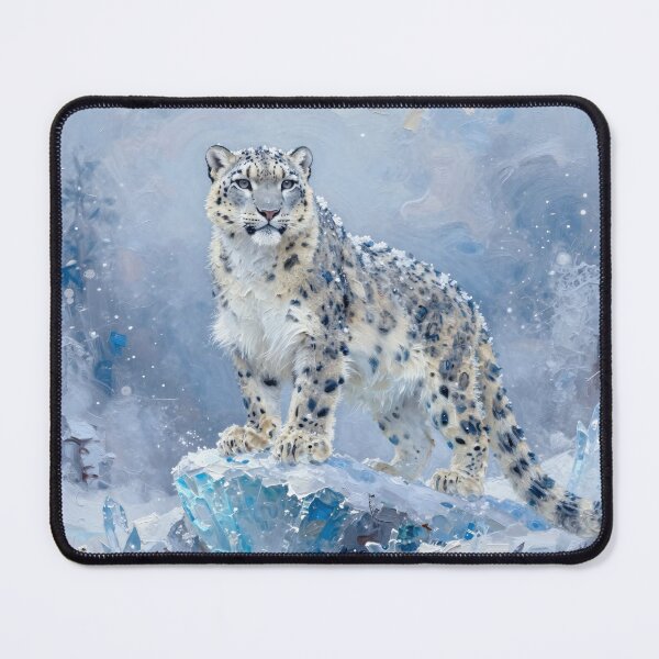 Item preview, Snow leopard designed and sold by LilithsDesires.