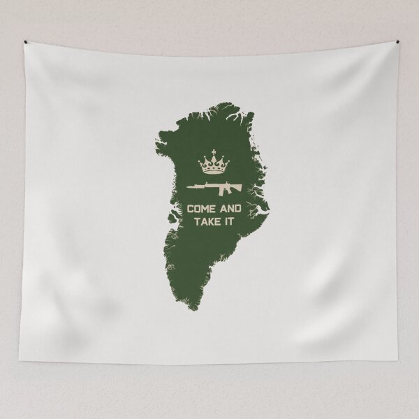 Item preview, Greenland Independence Come and Take It designed and sold by TrenFid.