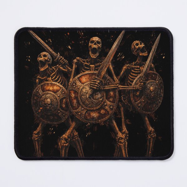 Item preview, Skeleton Banging on Shield designed and sold by Artaxias_Designs.