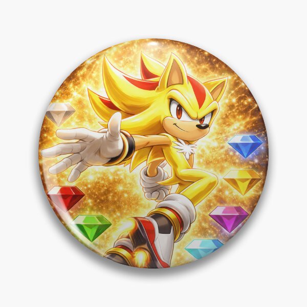 Artikelvorschau, Super Shadow – Chaos Emerald Power entworfen und verkauft von Shadow's Realm.