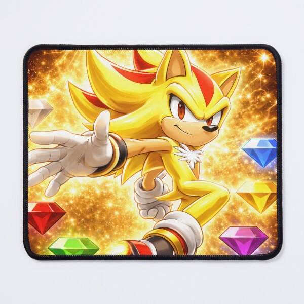 Item preview, Super Shadow – Chaos Emerald Power designed and sold by Shadow's Realm.