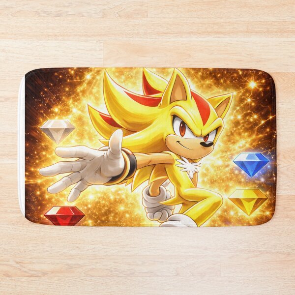 Item preview, Super Shadow – Chaos Emerald Power designed and sold by Shadow's Realm.
