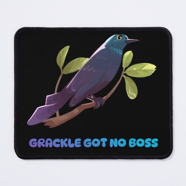 Item preview, Grackle Got No Boss - Cute Grackle Design designed and sold by inkwish.
