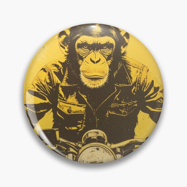 Item preview, Funny Graffiti Chimp on a motorcycle designed and sold by Boxing Kangaroo Retail Company.