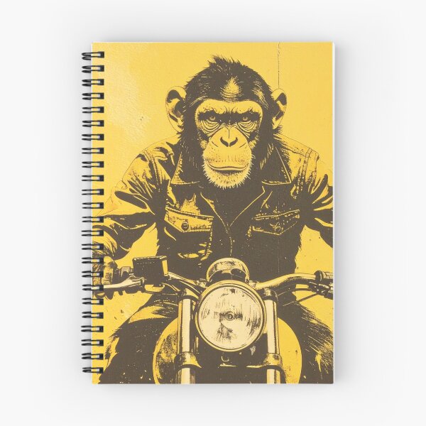 Item preview, Funny Graffiti Chimp on a motorcycle designed and sold by Boxing Kangaroo Retail Company.
