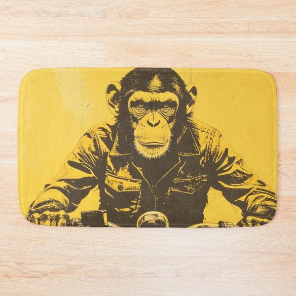 Item preview, Funny Graffiti Chimp on a motorcycle designed and sold by Boxing Kangaroo Retail Company.