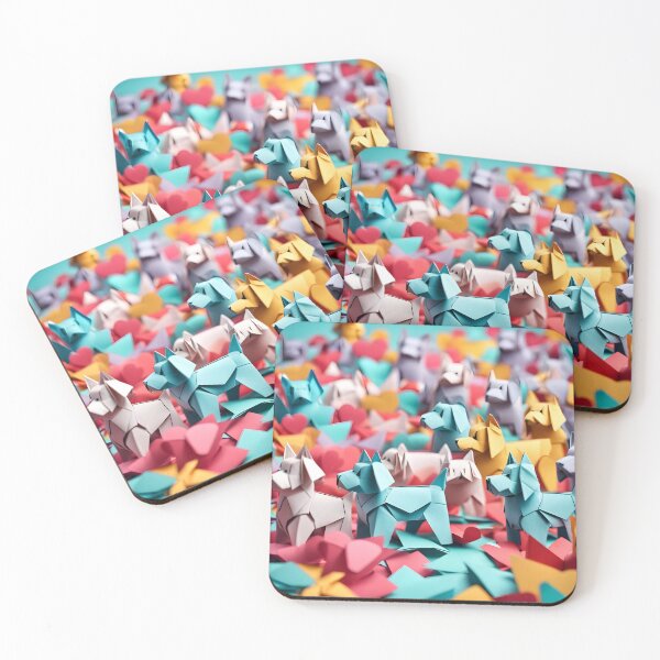 Item preview, Origami Art - Puppy Love Everywhere designed and sold by ArtfulFolds.