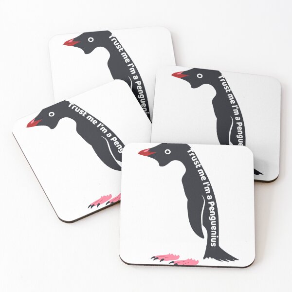 Item preview, Trust Me… I'm a Penguenius! designed and sold by GOTCHO1.