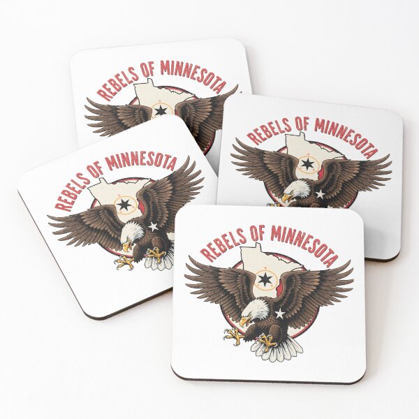 Item preview, Minnesota Rebel Rebels of Minnesota Eagle Vintage Art designed and sold by Uglyandcute.