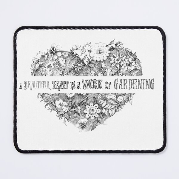 Item preview, A beautiful heart is a work of gardening designed and sold by Monica Cingolani Art.