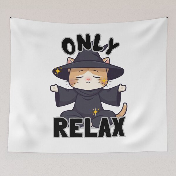Item preview, "Just Relax" designed and sold by PatronesKawai.
