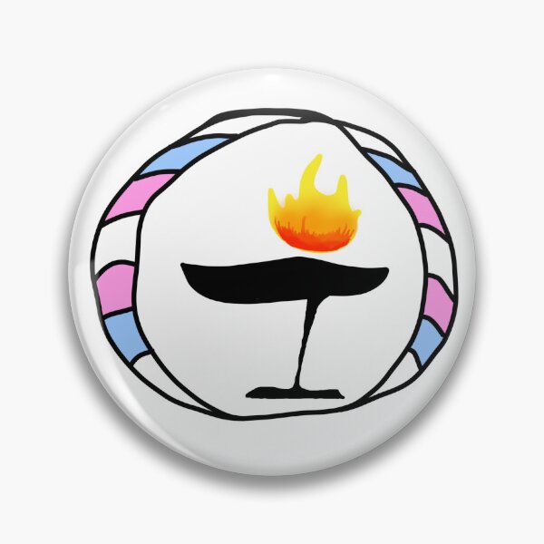 Item preview, Trans Flag UU Chalice designed and sold by Kit Lynn.