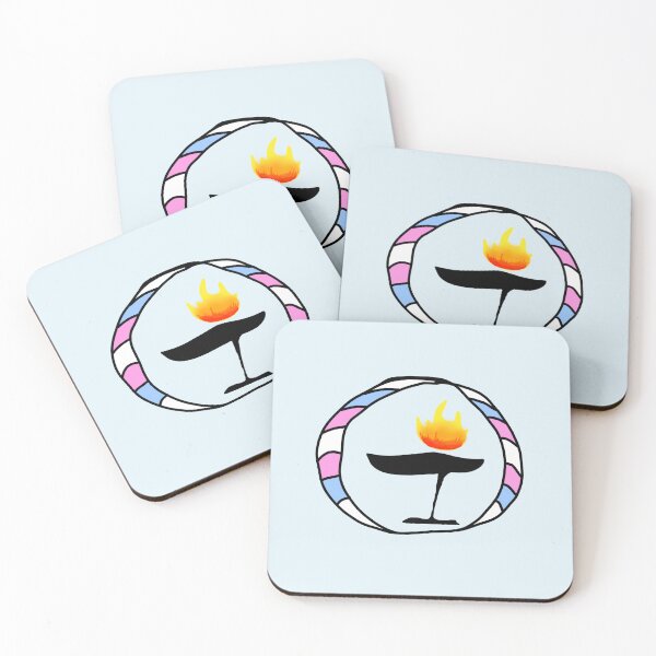 Item preview, Trans Flag UU Chalice designed and sold by Kit Lynn.
