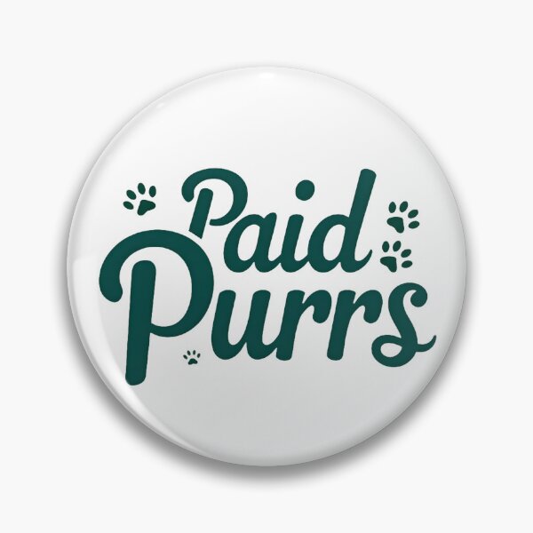 Item preview, Paid Purrs – Cat Lover Design for Developers & Programmers designed and sold by FeelFreeStore.