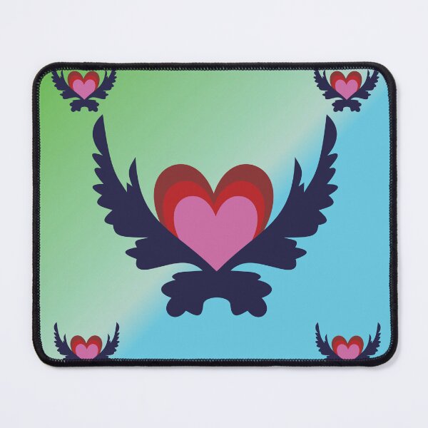 Item preview, Flying Heart of Positive Energy designed and sold by OIL Pattern Design .