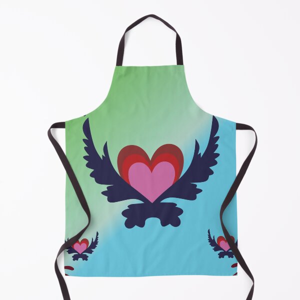 Item preview, Flying Heart of Positive Energy designed and sold by OIL Pattern Design .