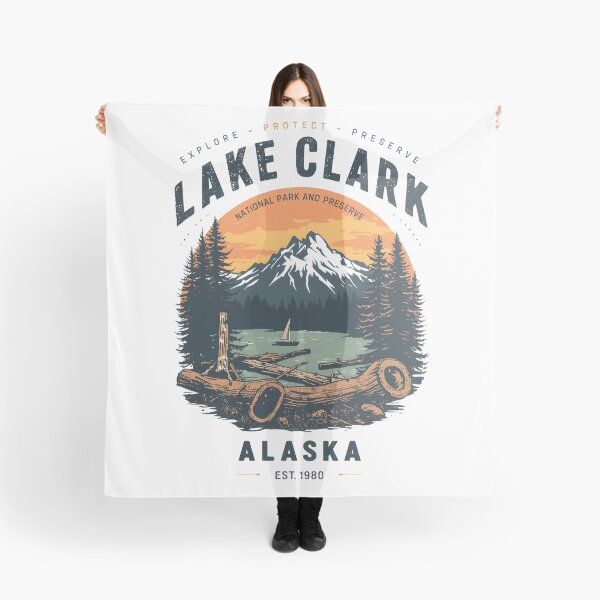 Item preview, Lake Clark National Park - Alaska designed and sold by GoodOldVintage.
