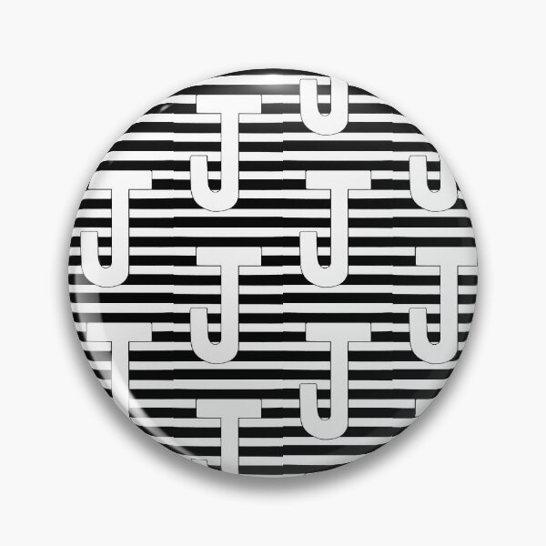 Item preview, Minimal Letter J Black and White  designed and sold by GTeoArt.