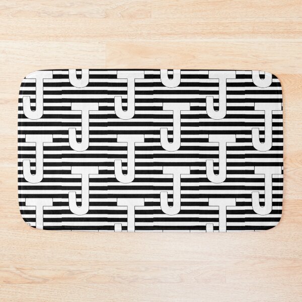 Item preview, Minimal Letter J Black and White  designed and sold by GTeoArt.