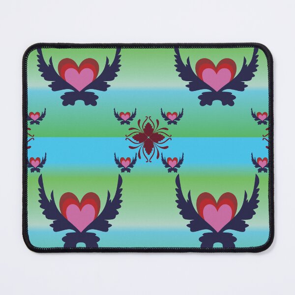 Item preview, Heart Wings Spreading Happiness designed and sold by OIL Pattern Design .